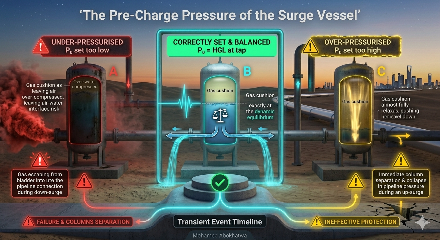 Pre-Charge Pressure — Surge Vessel