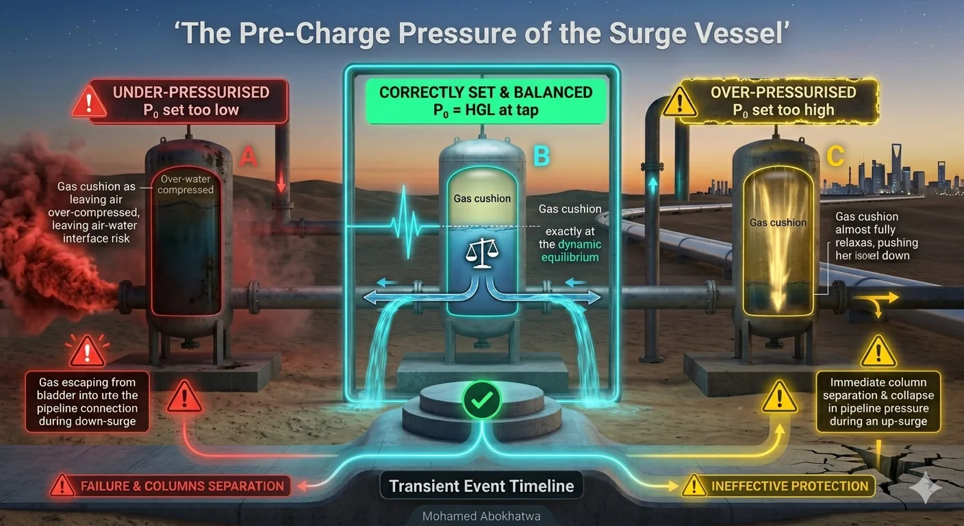 Pre-Charge Pressure — Surge Vessel