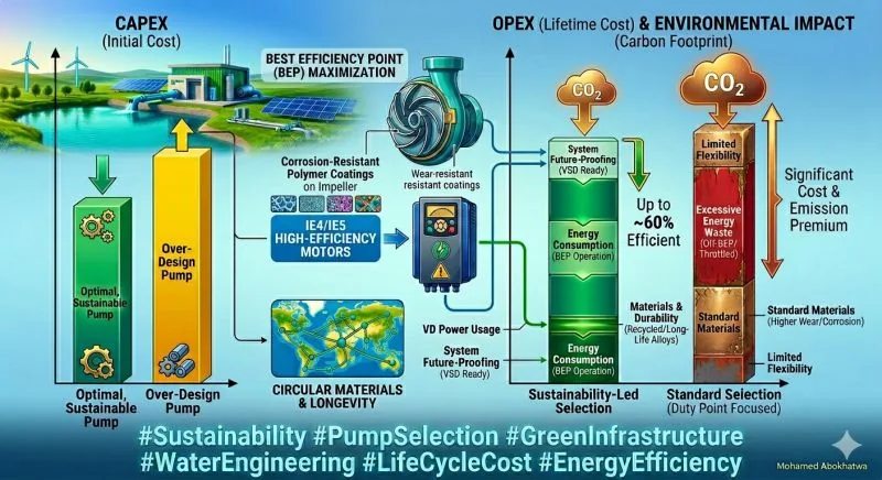 Sustainable Pump Selection in Water Infrastructure