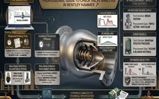 Check Valve Analysis in Bentley HAMMER