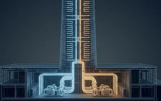 Chilled-Water Pumps in Megatall Buildings: Static vs Friction Head, Pressure Zoning, Heat-Exchanger Cascades & Part-Load Control