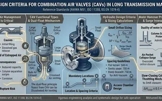 Combination Air Valves in Transmission Mains