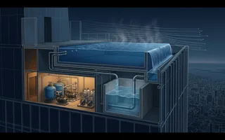 Pools & Wellness MEP in Megatall Buildings: Rooftop Evaporation, Turnover & the Load on the Roof