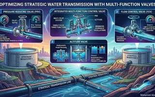 PRV Altitude Valve FCV in Water Transmission