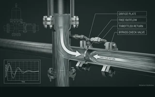 The Differential Orifice: Why a Surge Vessel Should Empty Freely and Refill Slowly